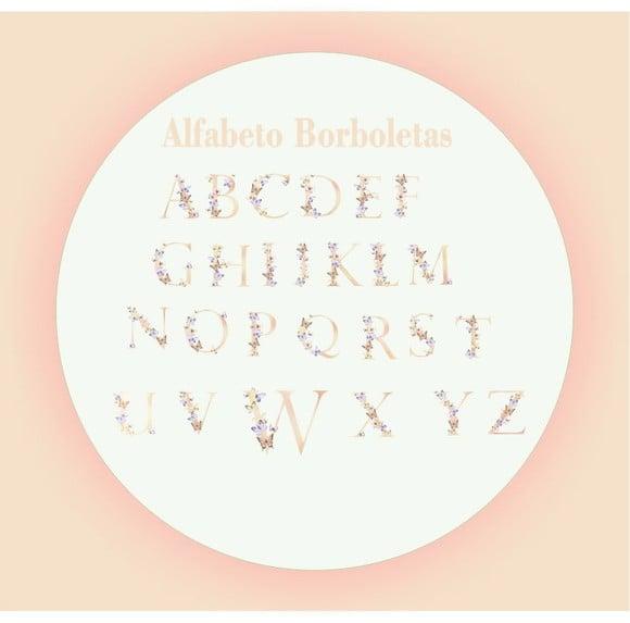 Alfabeto Borboletas Kit Digital