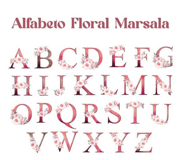 Alfabeto Marsala Kit Digital