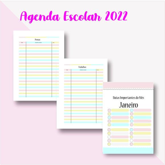 Arquivo Digital Agenda Escolar 2022
