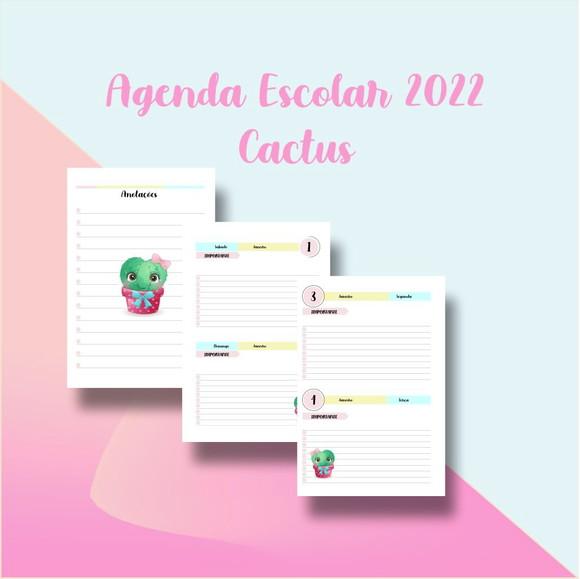 Arquivo Digital Agenda Escolar Cactos 2022