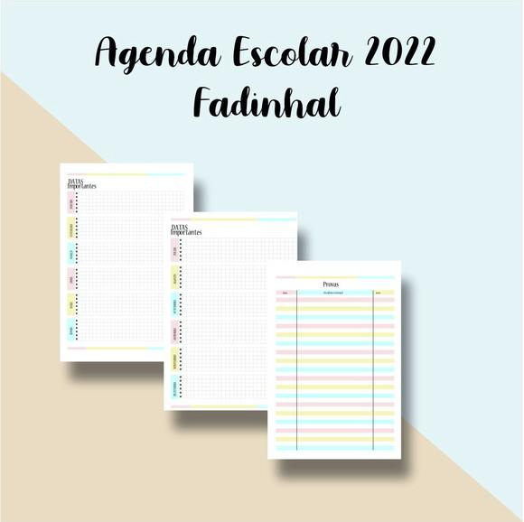 Arquivo Digital Agenda Escolar Fadinha 2022