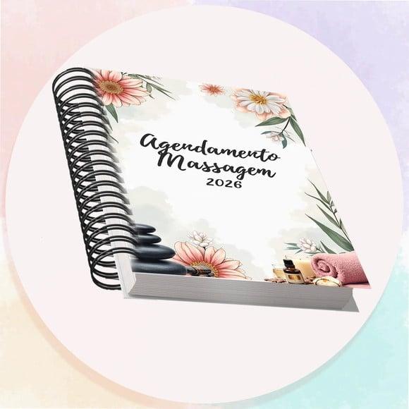 Arquivo Digital Agendamento Massagem 2026 Cinza
