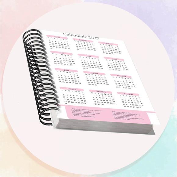 Arquivo Digital Agendamento Nail Design 2026 Rosa