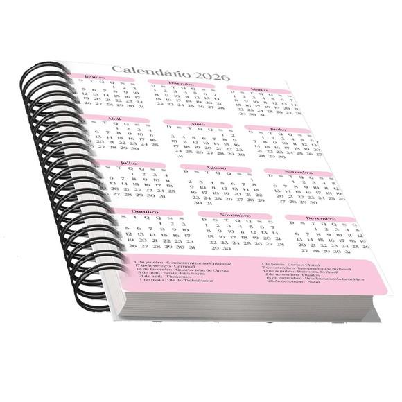 Arquivo Digital Agendamento Pilates 2026 Rosa