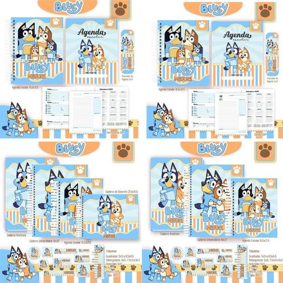 Arquivo Digital Combo Escolar 2025 - Bluey