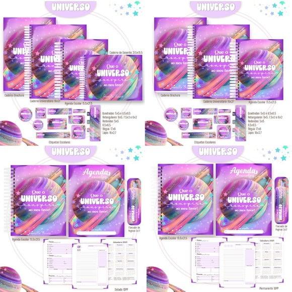 Arquivo Digital Combo Escolar 2025 - Universo