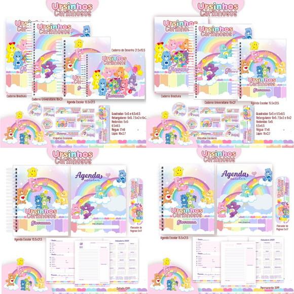 Arquivo Digital Combo Escolar 2025 - Ursinhos Carinhosos
