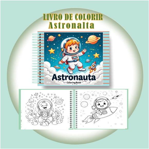 Arquivo Digital Livro de Colorir Astronauta Fofinho