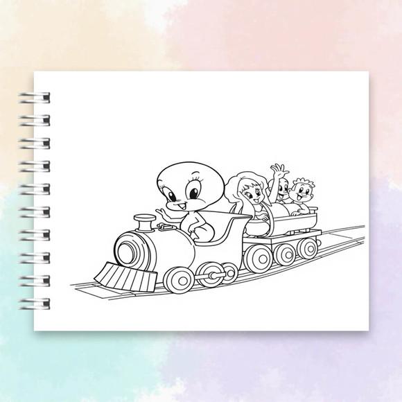 Arquivo Digital Livro de Colorir Baby Looney Tunes