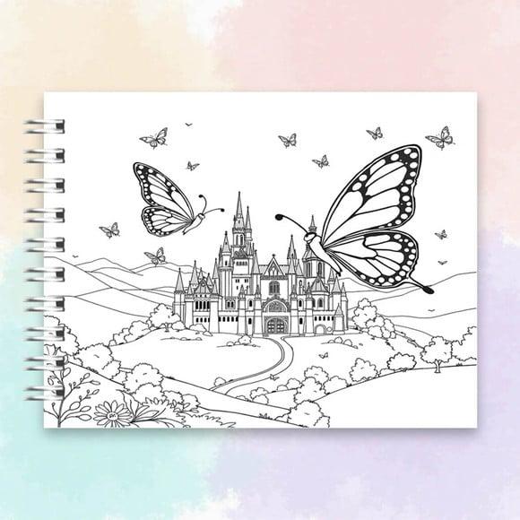 Arquivo Digital Livro de Colorir Borboletas Mágicas