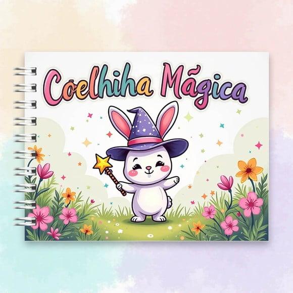 Arquivo Digital Livro de Colorir Coelhinha Mágica