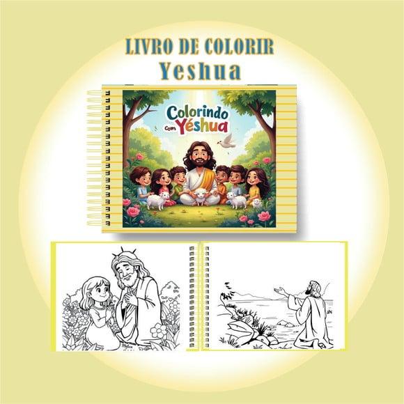 Arquivo Digital Livro de Colorir Colorindo com Yeshua