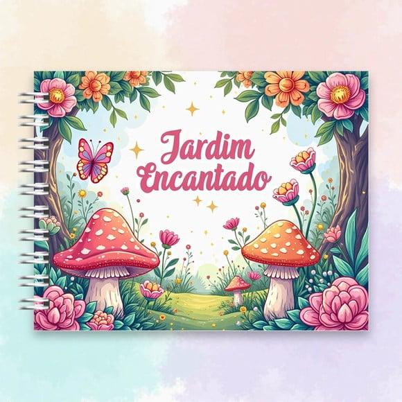 Arquivo Digital Livro de Colorir Jardim Encantado