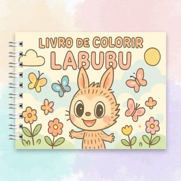 Arquivo Digital Livro de Colorir Labubu 01