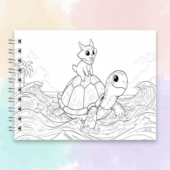 Arquivo Digital Livro de Colorir Labubu 01