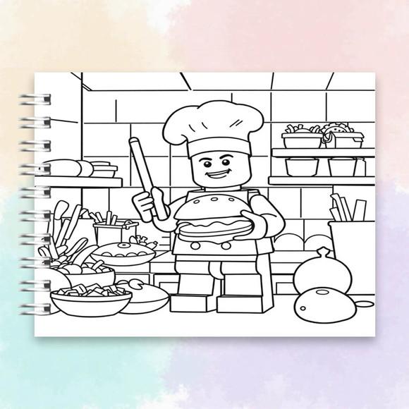 Arquivo Digital Livro de Colorir Lego