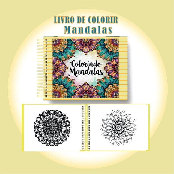 Arquivo Digital Livro de Colorir Mandalas Relaxantes