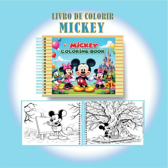 Arquivo Digital Livro de Colorir Mickey