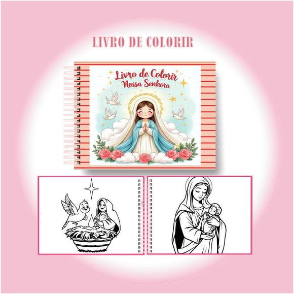 Arquivo Digital Livro de Colorir Nossa Senhora