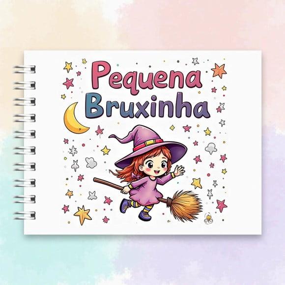 Arquivo Digital Livro de Colorir Pequena Bruxinha