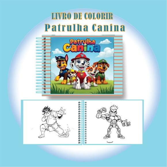 Arquivo Digital Livro de Colorir Patrulha Canina