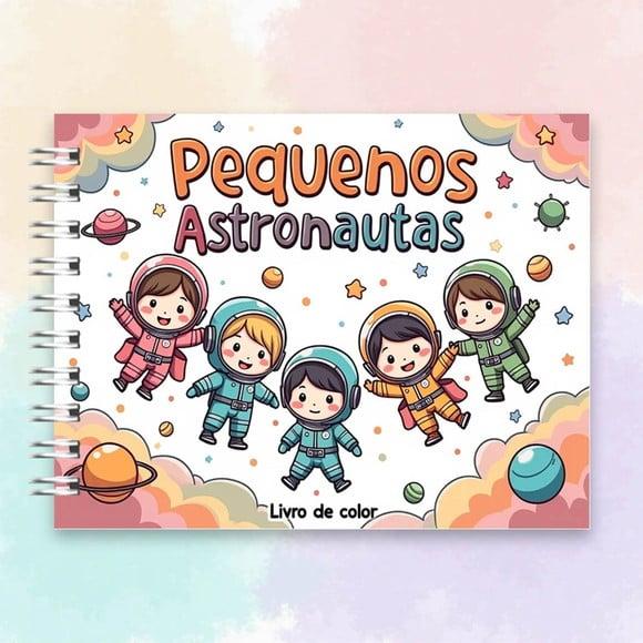Arquivo Digital Livro de Colorir Pequenos Astronautas