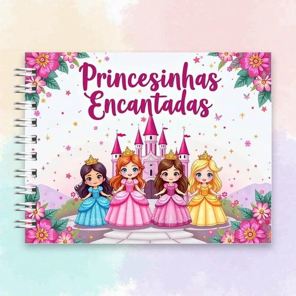 Arquivo Digital Livro de Colorir Princesinhas Encantadas