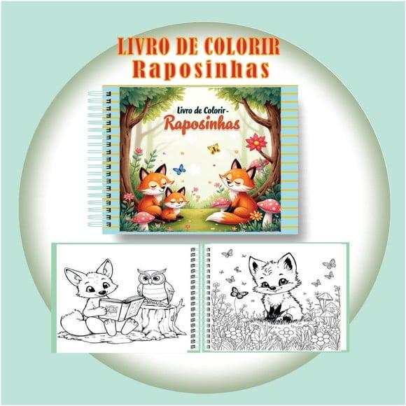 Arquivo Digital Livro de Colorir Raposinhas
