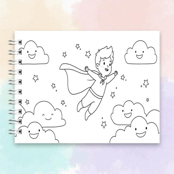 Arquivo Digital Livro de Colorir Super Herois Kids