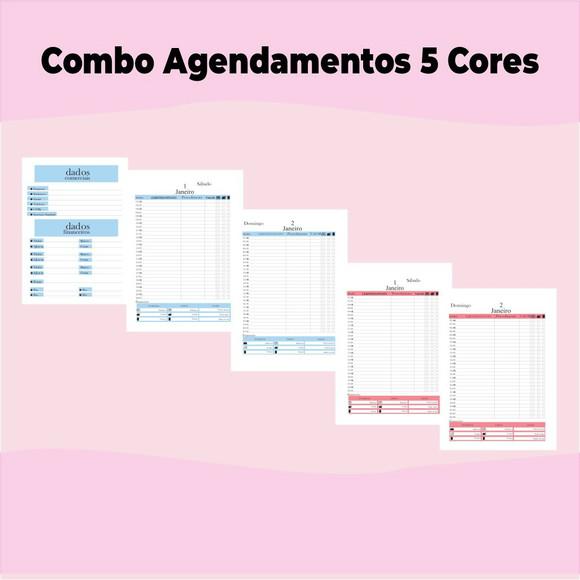 Arquivo Digital, Agendamento 5 Cores