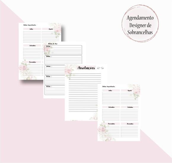 Arquivo Digital, Agendamento Designs Sobrancelhas