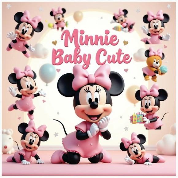 Arquivo Digital, Kit Digital Minnie Baby Cute