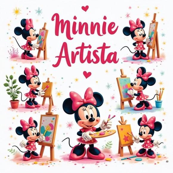 Arquivo Digital, Kit Digital Minnie Artista