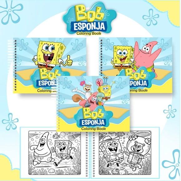 Arquivo Digital: Livro de Colorir Bob Esponja
