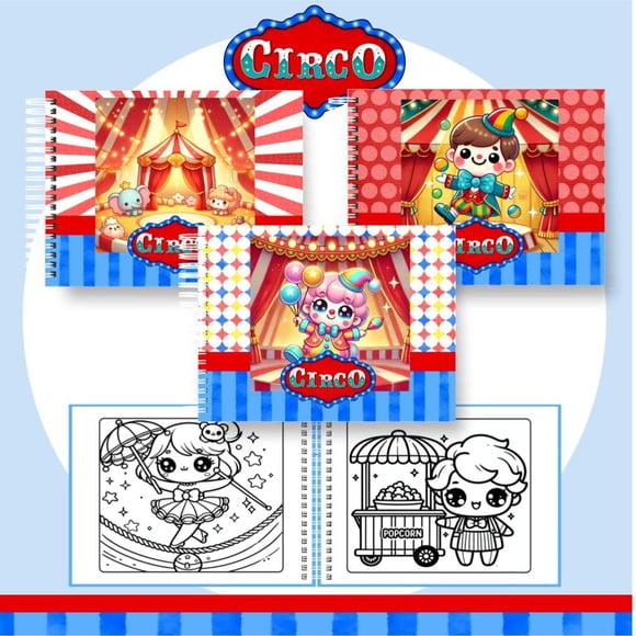 Arquivo Digital: Livro de Colorir Circo