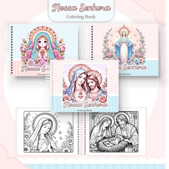 Arquivo Digital: Livro de Colorir Nossa Senhora