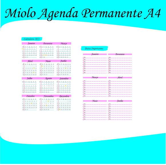 ARQUIVOS Agenda A4