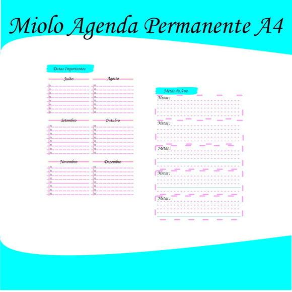 ARQUIVOS Agenda A4