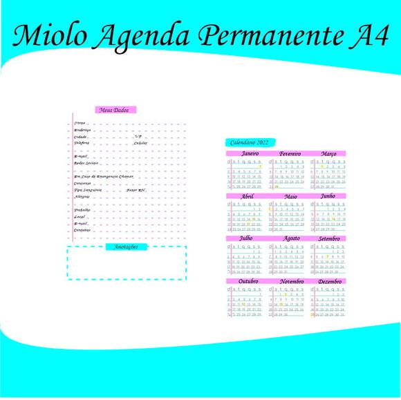 ARQUIVOS Agenda A4