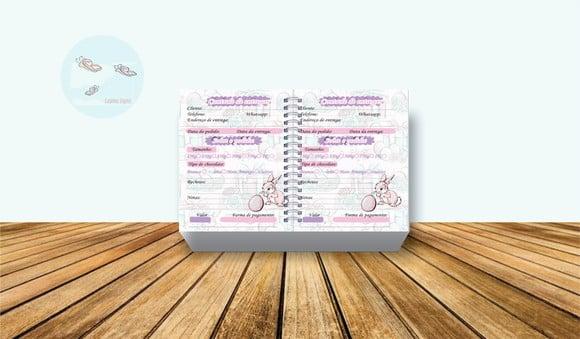 Caderno de Pedidos Páscoa Arquivo Digital