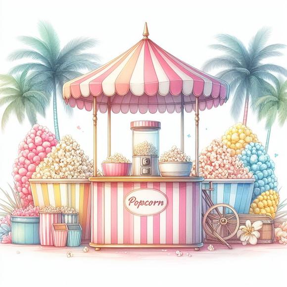 Circo Aquarela Kit Digital