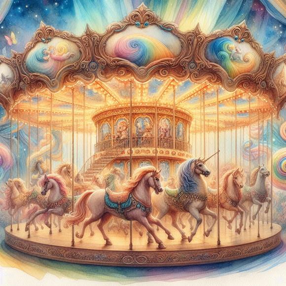 Circo Aquarela Kit Digital