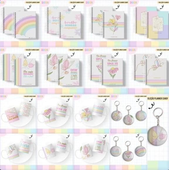 Combo Planner Candy 2025 Arquivo Digital