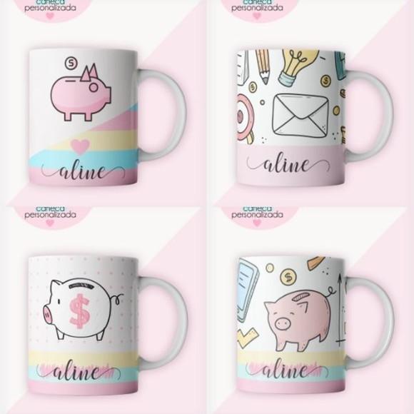 Controle Financeiro + Arte para Caneca - Arquivo Digital
