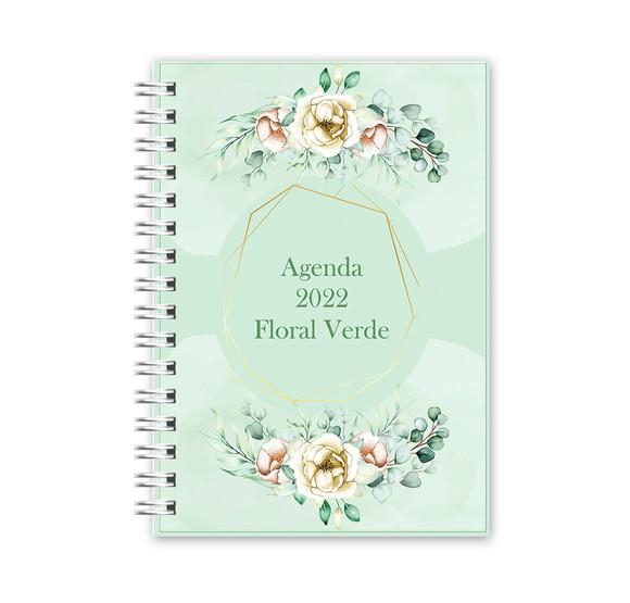 Kit com 2 Agendas Floral 2022 Arquivo Digital