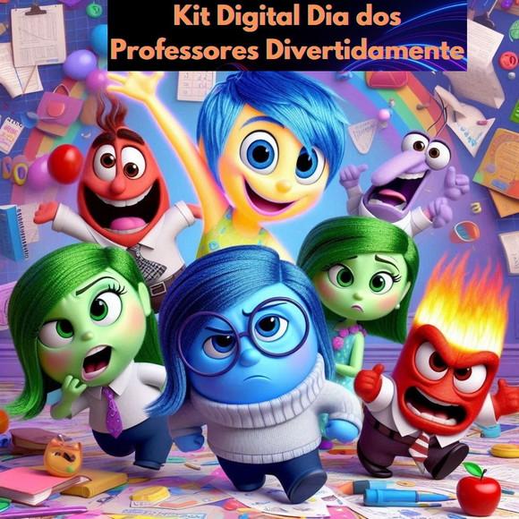 Kit Digital dia dos Professores Divertidamente