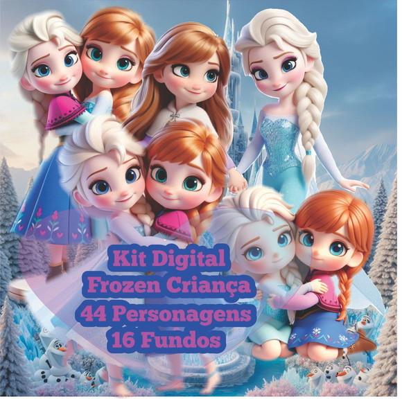 Kit Digital frozen Cute