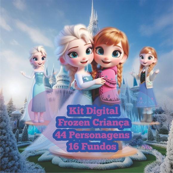 Kit Digital frozen Cute