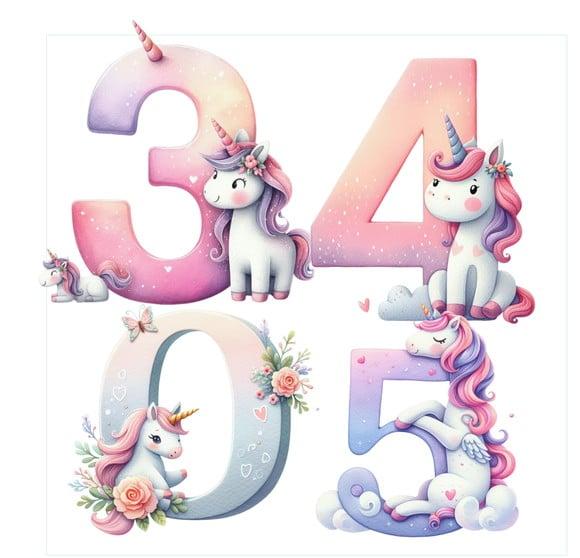 Kit Digital Alfabeto Unicornio, Dia dos Namorados