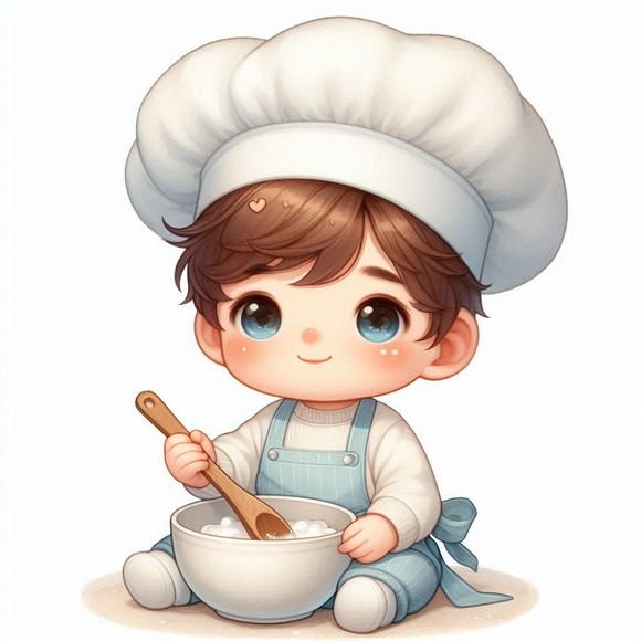 Kit Digital Bebê Cozinheiro